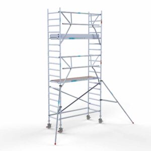 1) Rolsteiger enkele voorloopleuning 90 cm