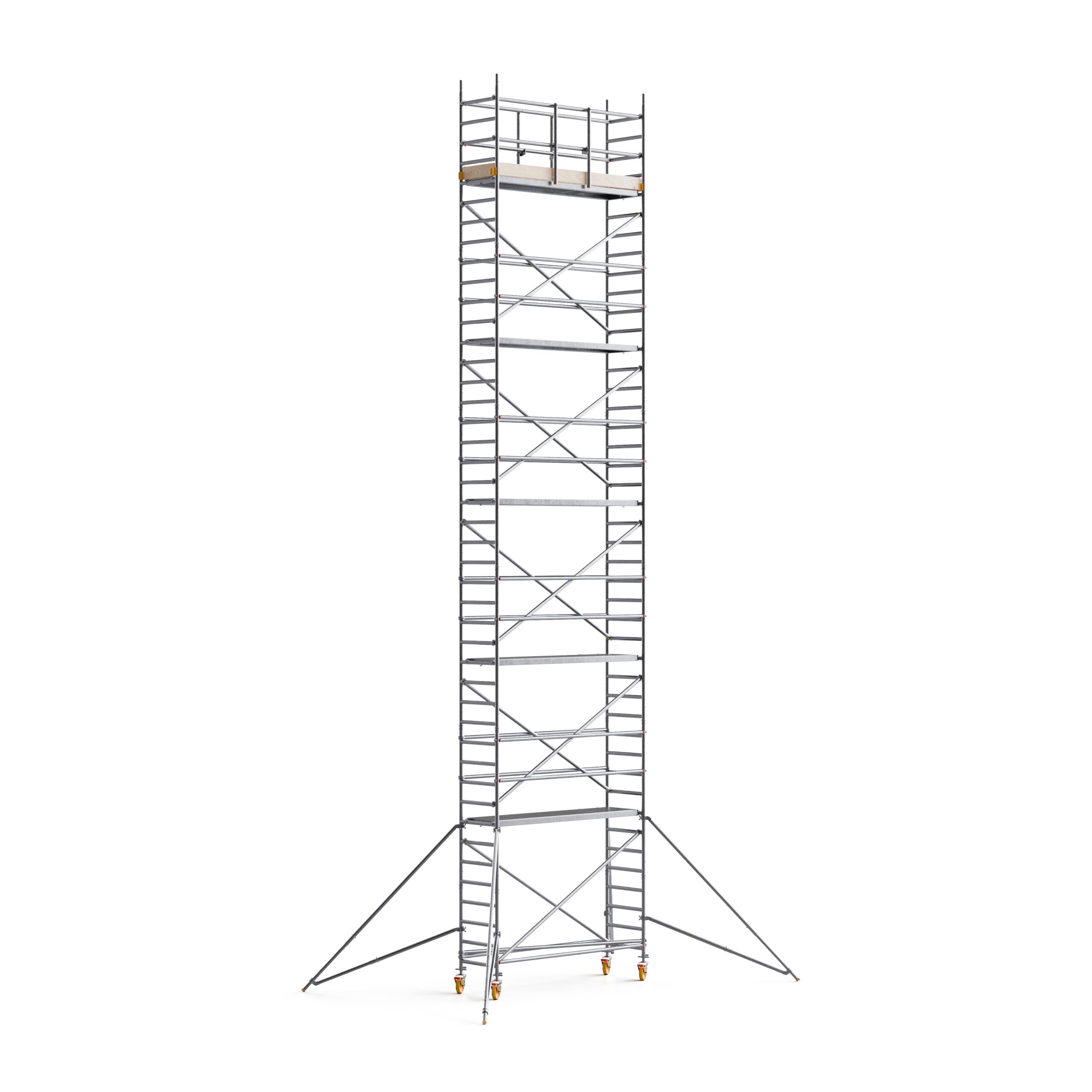 5) Rolsteiger Custers CR Mobile Guard 0.70 x 2.50 x 12.2m werkhoogte