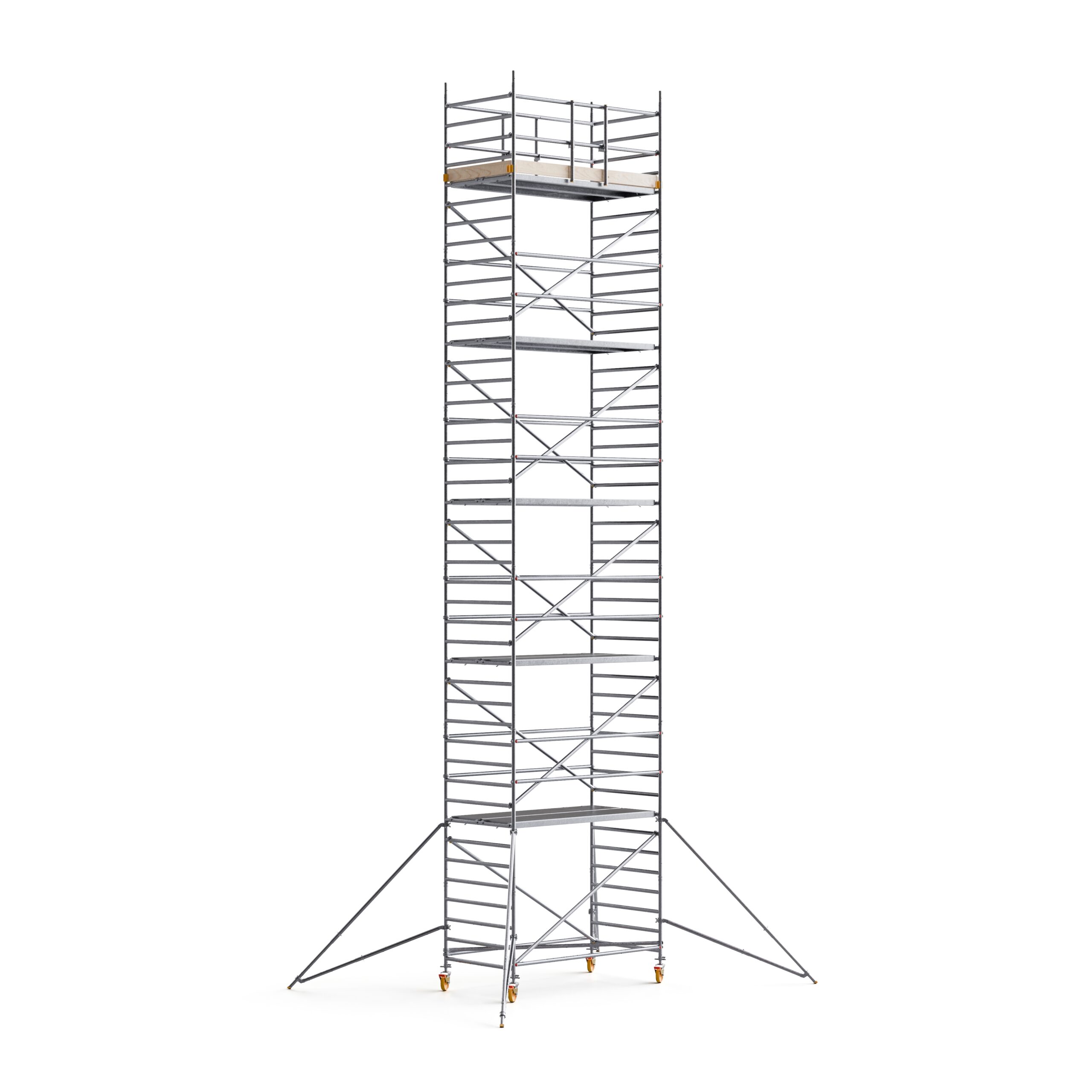 4) Rolsteiger Custers CR Mobile Guard 1.3 x 2.50 x 10.2m werkhoogte