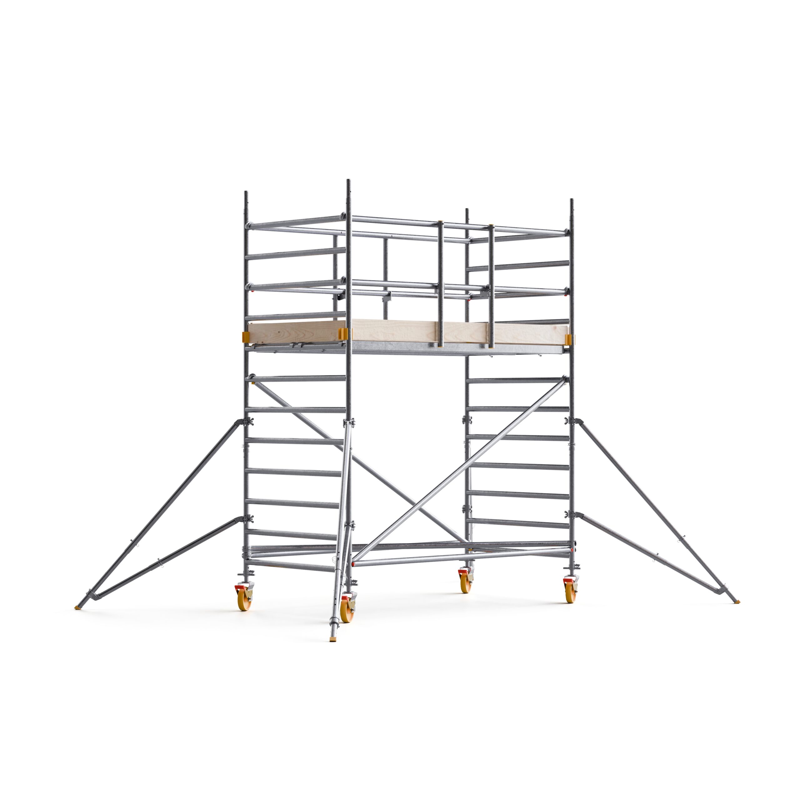 1) Rolsteiger Custers CR Mobile Guard 1.3 x 2.50 x 4.2m werkhoogte