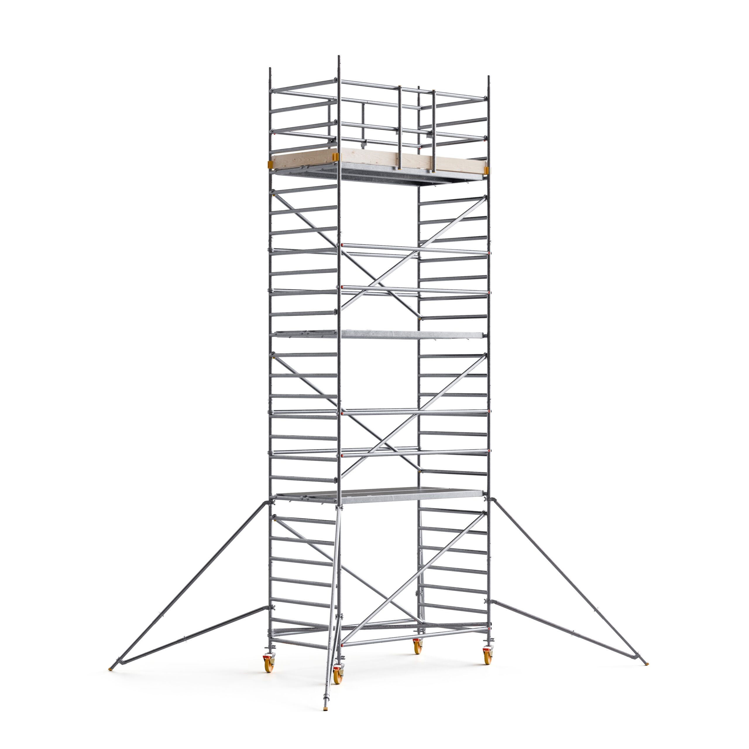 3) Rolsteiger Custers CR Mobile Guard 1.3 x 2.50 x 8.2m werkhoogte