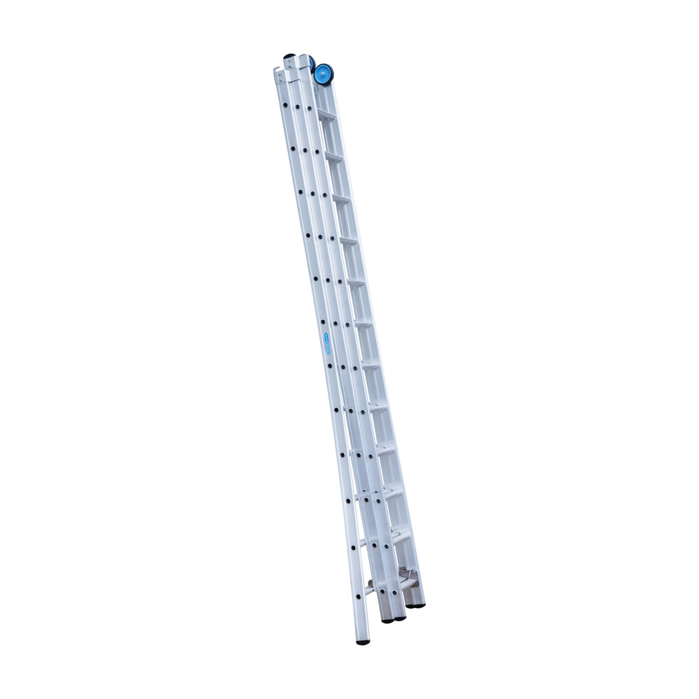 3) Driedelige Reformladder 3x12 + gevelrollen Eurostairs - Afbeelding 7