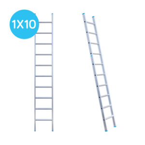 3) Rechte Enkele Ladder 1x10 Eurostairs