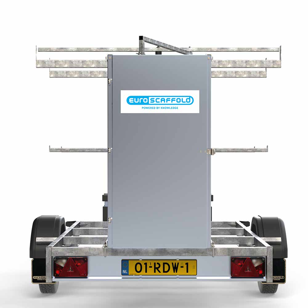 2) Steigeraanhanger 2,5 meter - Afsluitbaar - Afbeelding 2