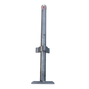 Voetplaat met aluminium spindel 60cm