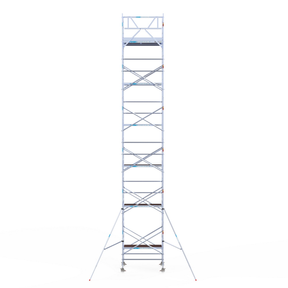 9.1) Rolsteiger Euroscaffold 1.35 x 1.90 x 13.2m werkhoogte tegen de gevel - Afbeelding 2