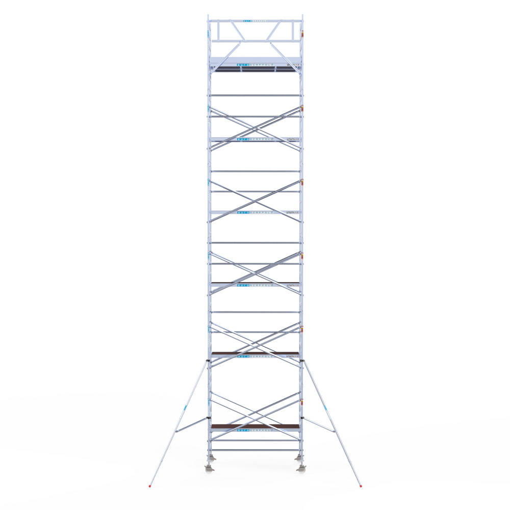 9.1) Rolsteiger Euroscaffold 1.35 x 2.50 x 13.2m werkhoogte tegen de gevel - Afbeelding 2