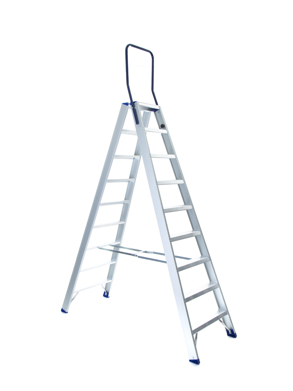 Dubbele Trap 2x9 treden