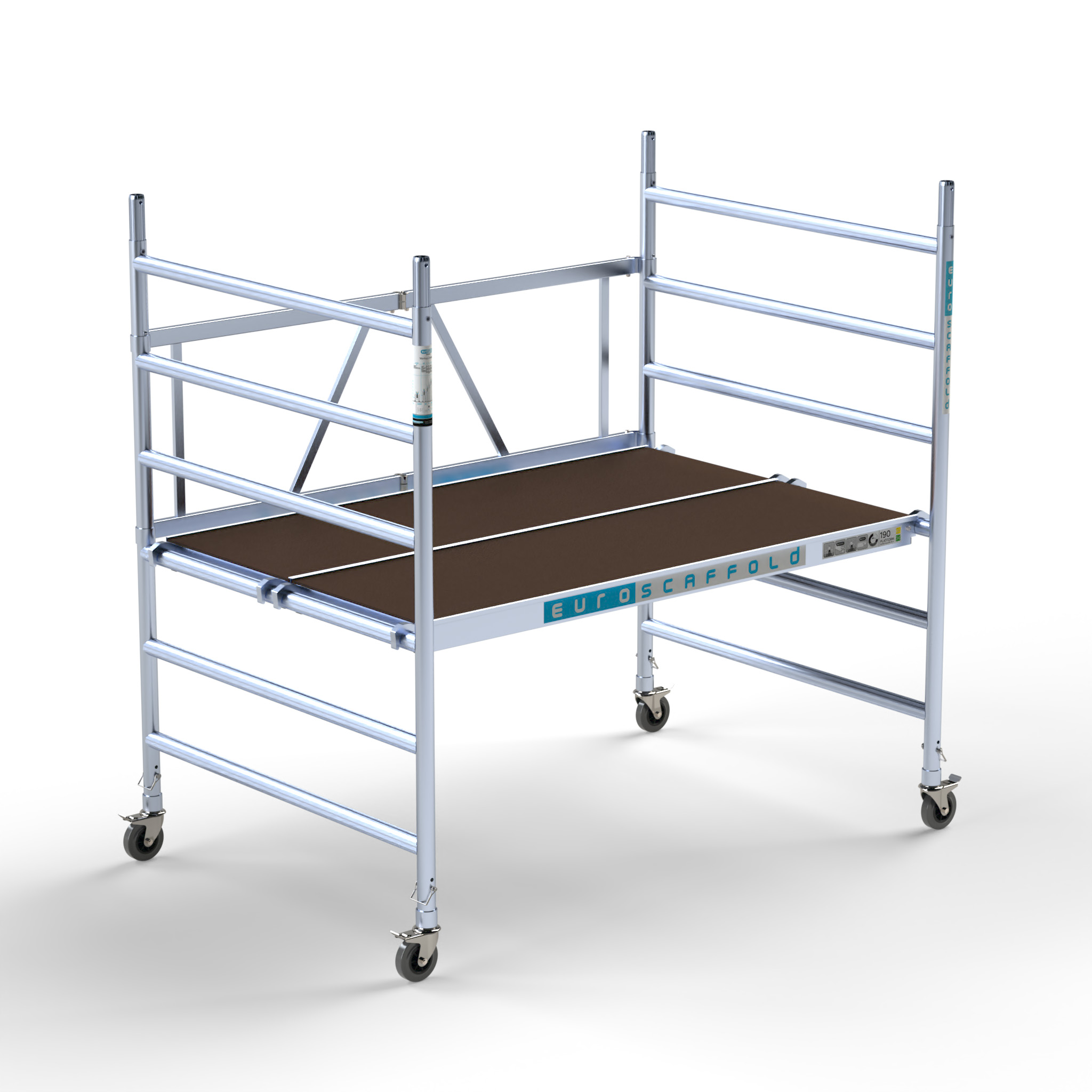 3) Euroscaffold Kamersteiger extra breed - werkhoogte 3 mtr